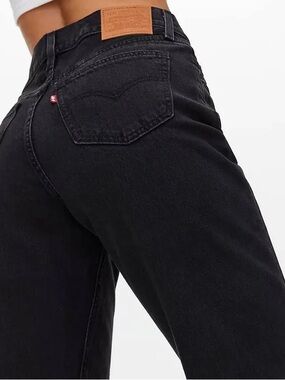 Levi's Black High-Rise Straight Leg Women's Jeans size 30